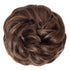 MORICA Messy Hair Bun Hair Scrunchies Extension, Curly Wavy Synthetic Chignon Hairpieces for Women (4/30#)