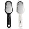 LePinko 2PCS Foot Scrubber Set, Updated Blades, Powerful Pedicure Tool for Callus Removal, Use in Shower or Dry