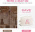 Initial Makeup Bag, Personalized Cosmetic Bag for Women, Monogrammed Travel Toiletry Bag, K