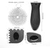 Chainmail Scrubber Kit for Cast Iron Pans, Stainless Steel Cleaner with Toothed Scraper and Handle Cover, Durable for