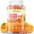 Calcium Magnesium Zinc Gummies with Vitamin D3 & K2, Sugar Free Supplement for Adults and Kids