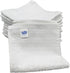 Marquis Mills 36 Pack 12 12 1 Lb Dozen - in x in White Cotton Ribbon Washcloths Rags - Reusable Lt Weight Thin Cloth