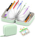 Toollygozz A8 Waterproof Pill Pouch Set, Large Weekly Pill Organizer with 14 Color-Coded