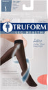 Truform Sheer Compression Stockings, 15-20 mmHg, Women's Knee High, Pink, X-Large