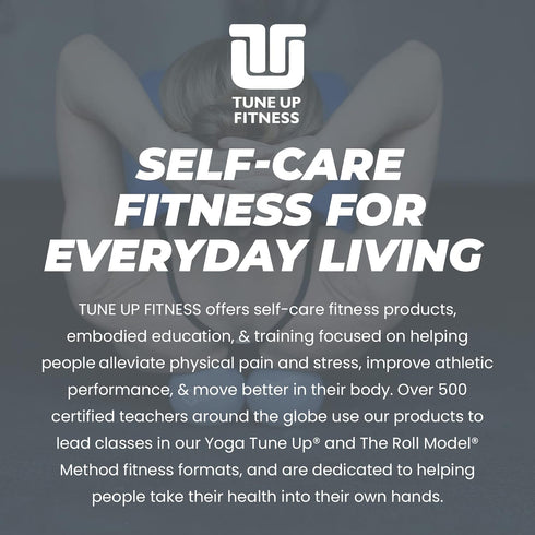 Tune Up Fitness Alpha Twin Set in Tote, Larger Sized Yoga Massage Therapy Balls for Pain Relief