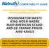 NATRUTH Garbage Disposal Cleaner Deodorizer Tablets 24 Pack - Fresh Apple Foaming Scrub Sink Freshener, Natural Drain