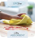 Hearth & Harbor Microfiber Cleaning Cloth, 12 Pack Washcloths, Yellow Reusable Microfiber Towels, Lint Free Cloths