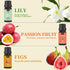 Essential Oils Set for Diffuser, Aromatherapy Oils for Home, Laundry, Candle & Soap Making, 6 X 10ML