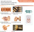 Wood Therapy Massage Tools, 5-in-1 Lymphatic Drainage Massager Kit for Muscle Pain Relief and Body Contouring