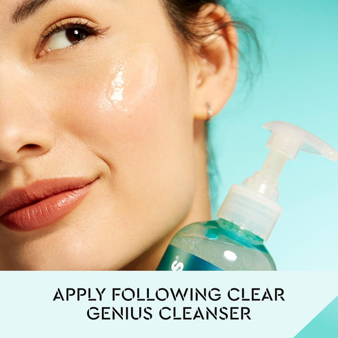 Bliss Clear Genius Clarifying Toner + Serum - 4.3 Fl Oz, Purifies Pores, Tones, Calms Skin, Vegan & Cruelty-Free