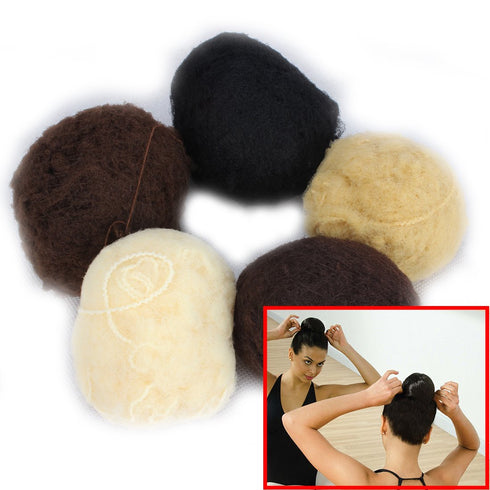 WeKen Pack of 20 Hair Nets with Invisible Elastic Edge, Light Brown, 50cm 20"