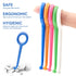 DLENP 25PCS Aligner Remover Tool, 5 Colors Clear Aligner Removal Tool for Invisalign Removable Retainers and Braces