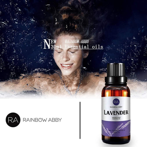 Lavender Essential Oil, 30ML, 100% Pure Natural Organic Oil for Diffuser, Massage, Skin Care, Yoga