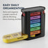 Vunpok Organize,7 4 7 Weekly Pill Day Pill Organizr Times a Day Medication Reminder, Medicine Organizer with Individual