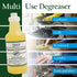 Stanley Degreaser Concentrate with Stainless Steel Scrubbers Heavy Duty Cleaner for Grease, Grime, Pots, Pans & Kitchen
