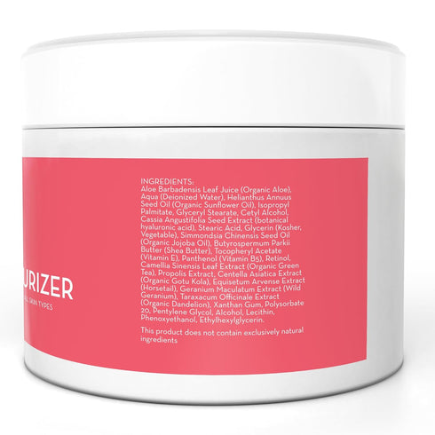 Pure Body Naturals Retinol Moisturizer, 1.7 Ounces - Age Defying Cream for Face with Hyaluronic Acid