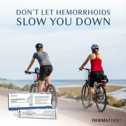 Hemorrhoid Treatment - Advanced Cream 5% Lidocaine & Phenylephrine for Rapid Relief of Pain, Swelling, Bleeding