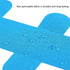 Xemz 12 Precut Kinesiology Tape for Achilles Tendon, Pcs Elastic Athletic Tape Leg Support Muscle Tape Patches