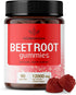 HERBAMAMA Beet Root Gummies - Chewable Vitamins from Beet Root Extract | Beet Root Supplements for Bolstering Energy