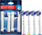 Replacement Brush Heads for OralB Braun, Pack of 4, Professional Electric Toothbrush Heads for Oral-B 7000, Pro 1000,