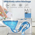 YAGUAN 2026 (2PC) Upgrade Wild Tornado Pipe Dredge, Powerful Sink Drain Cleaner, Multi-functional Drains Cleaners Fast