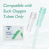 Oxygen Tubing Connector, 360° Rotation Cannula Connector to Avoid Tangles, Tubing Swivel Connector O2 Connector