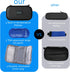 TSA Approved 24h Insulin Cooler Travel Case, Diabetic Medication Organizer Bag with Thermometer and 2 Ice Packs