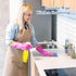 8 Pack Swedish Dishcloths for Kitchen, Reusable Absorbent Dish Cloths for Washing Dishes and Cleaning