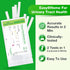 Easy@Home UTI Urine Testing Kit, 10 Individual Pouch Test Strips, FSA Eligible for Urinalysis