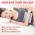 Heating Pad Microwavable - Pain Relief Hot Pack for Muscle Pain, Neck, Shoulders, Arthritis, Lumbar Muscle (Purple)