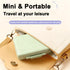 Wopanxye 9 Travel Pill Organizer, Compartments Portable Medicine Storage Box, BPA-Free, Double Lock, Daily Cute