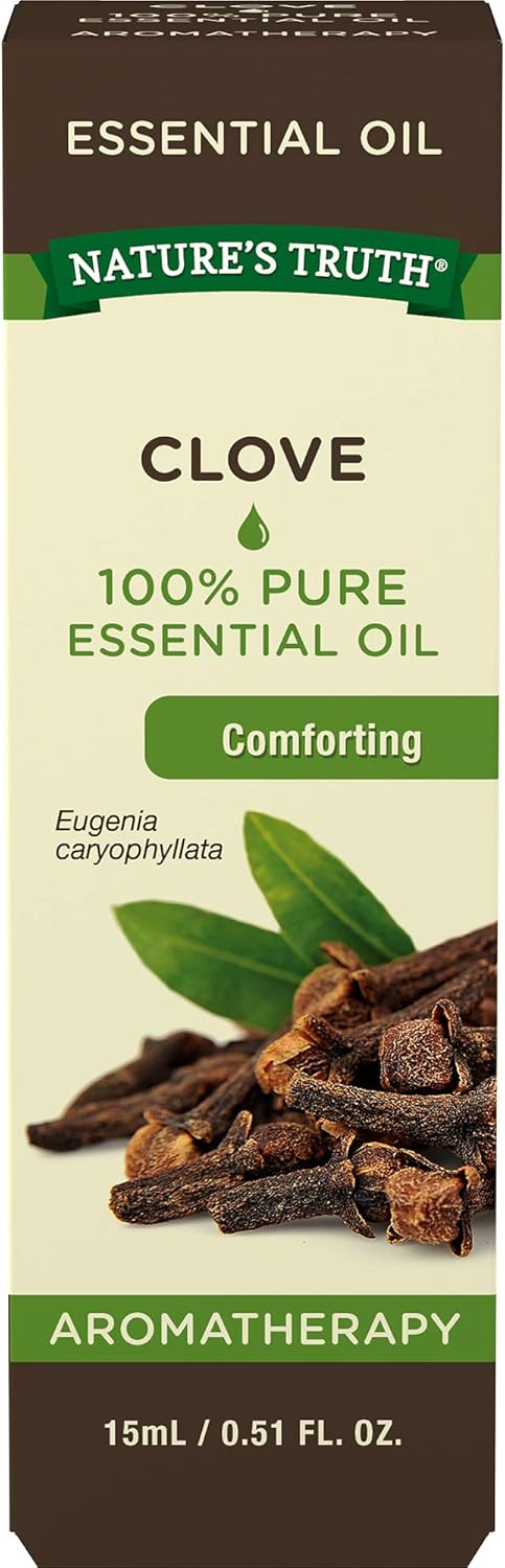 Essential Oil, Clove by Nature's Truth, 0.51 Fluid Ounce