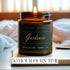 Putart 9oz Gardenia Scented Candles for Home, Natural Soy Wax Aromatherapy Organic Santal Candle for Stress Relief