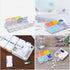 Ipetboom 7-Compartment Electronic Weekly Pill Organizer, Detachable Medicine Box with Sealed Compartments, Portable