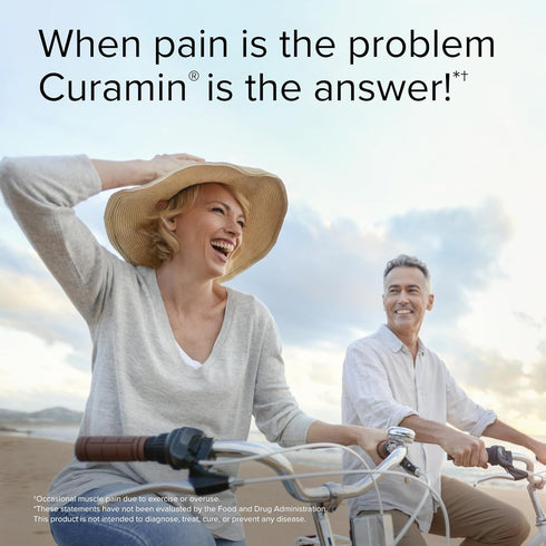 Terry Naturally Curamin Curcumin Supplement, 60 Capsules for Circulation & Endorphin Support