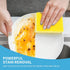 JyliRenz 20 Pack, countertops, The Third Generation Dishwashing Sponge, Scrub Sponge, The Wave Shaped Design Makes Them