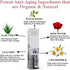 Organic Hydrating Toner for Face - Anti-Aging Rose Water, Witch Hazel & Aloe Vera Facial Mist