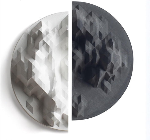 Z Zenstone Mountain Peaks Passive Aroma Diffuser Modern Home Dcor & Essential Oil Diffuser (Onyx)