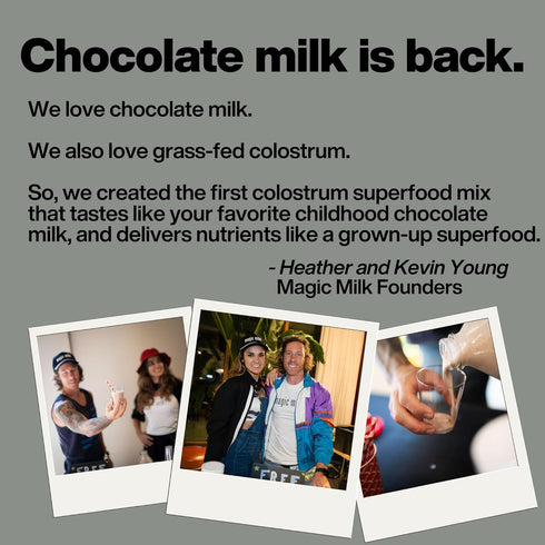 Immunity 20 Magic Milk | Colostrum | Supports Gut Health & Bloating | Hair, Skin, & Nails | & Muscle Recovery | Grass