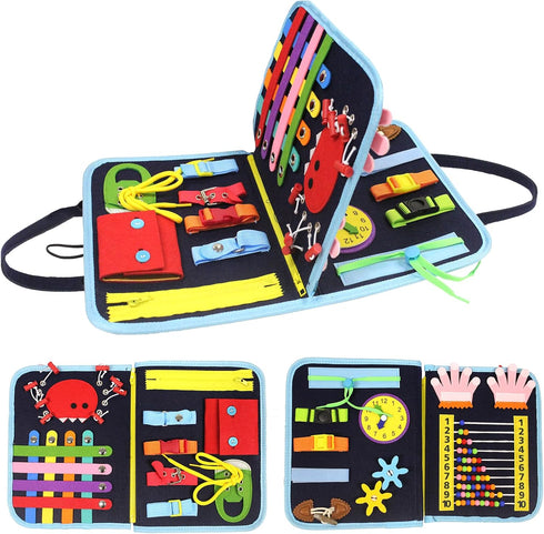 TUSAUW Fidget Blanket for Adults with Dementia, Dementia Products for Elderly, Alzheimers Activities