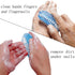 Nail Brush Two Sided Hand Fingernail Scrub Brushes - Soft Stiff Bristles for Cleaning Nails and Toes, 4 PCS