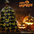 Ymsone 36 56 inches (1 Halloween Extra Large Gift Bags Jumbo - Spooky Gift Bag for Big Presents - Black and Orange