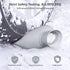 MEETRUE Microwaveable Hot Water Bottle with Cover (1 Liter), BPA-Free Silicone Hot Water Bag for Pain Relief
