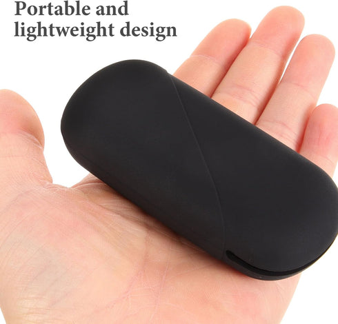 Ipetboom 2pcs Silicone Storage Case for Menstrual Discs Travel-Friendly Lightweight Holder for Easy Organization