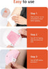 40 Pack Libre 2 Sensor Covers, Waterproof Skin-Friendly Glucose Sensor Cover for Freestyle Libre 2, Long Lasting (Pink)