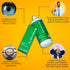 Tangible 12 Oz Clean Multi-Purpose Contact Lens Solution for Scleral and Gas Permeable Contact Lenses, with Lens Case