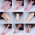 MObyat 1Pcs 5) Resin Guasha Scraping Massage Face Neck Skin Massager Acupuncture Gua Sha Board Acupoint Face Eye Care