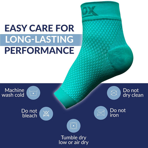 SB SOX Plantar Fasciitis Relief Socks, Ankle Brace Compression Sleeve for Foot Pain, Medium Green
