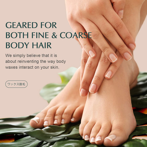 KOTAMU Hard Wax Beads for Hair Removal, 1lb Cream Wax Beads for Sensitive Skin, Full Body, Face, Bikini, Brazilian