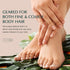 KOTAMU Hard Wax Beads for Hair Removal, 1lb Cream Wax Beads for Sensitive Skin, Full Body, Face, Bikini, Brazilian